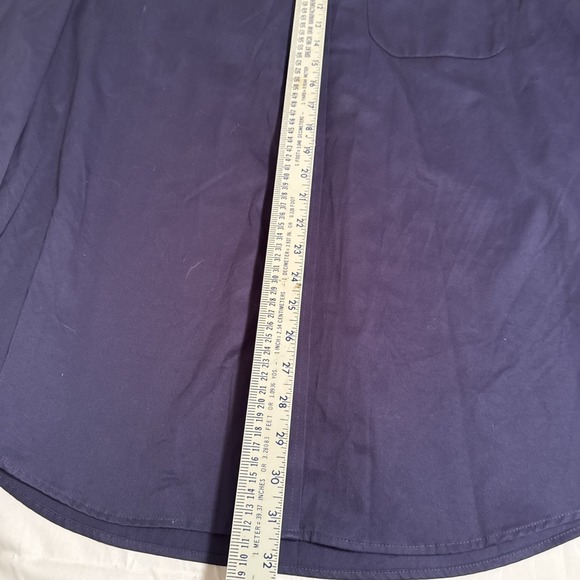 SHIRT Ariat  MENS LARGE Casual Western NAVY Long Sleeve Button Up - Picture 5 of 9